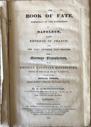 Image for [Napoleon's Oraculum] The Book of Fate